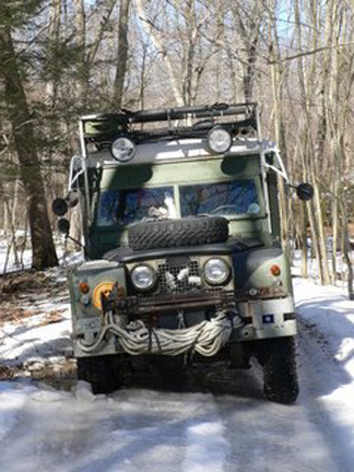 Land Rover ambulance